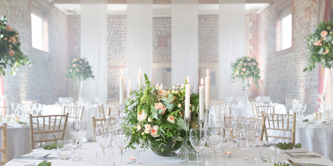 Farbridge reception dining set up
