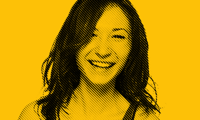 Laughing young woman