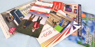 A pile of junk mail.