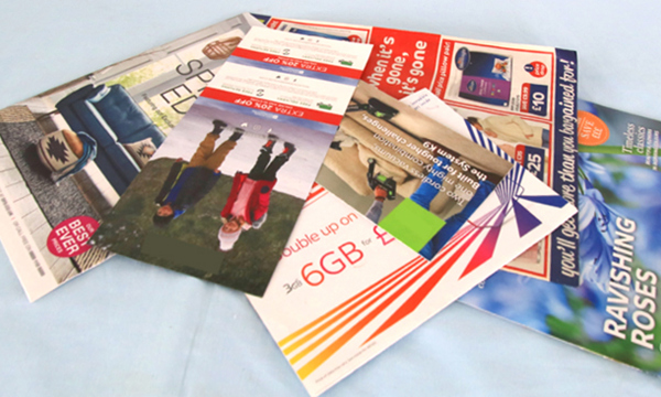 A pile of junk mail.