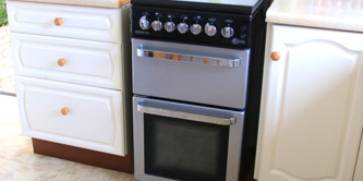 An oven.