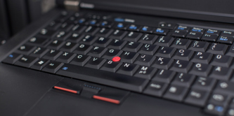 An old laptop.