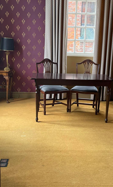 Inside Cowdray room