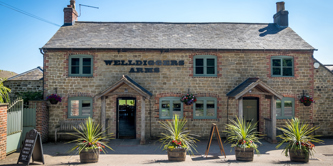 Outside view of the Welldiggers Arms