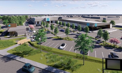 Artist's impression of the proposed redevelopment of the former Broadbridge Heath Depot site.