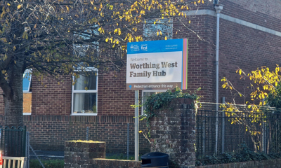 Family hub entrance