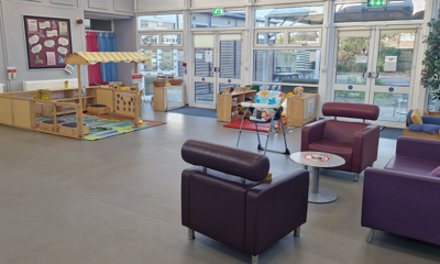 Social area (near reception)