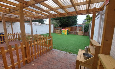 Garden area