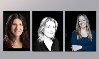 Photos of the authors attending