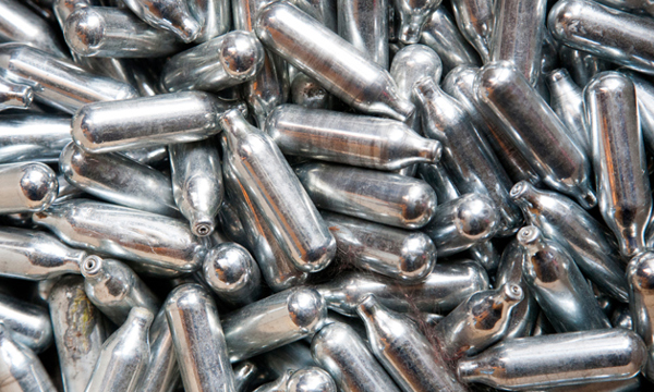 Laughing gas canisters