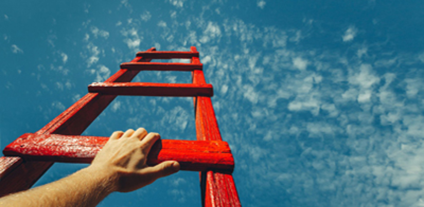 nojs Hand on a ladder