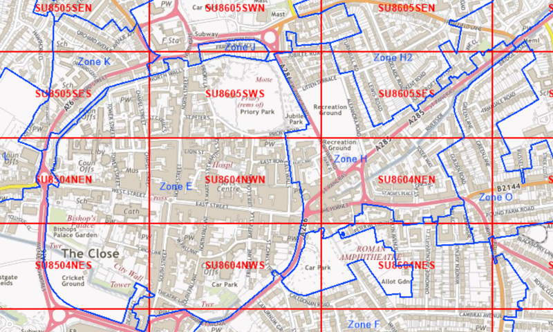 Controlled parking zones (CPZs)