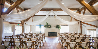 Wedding layout at Bury Manor