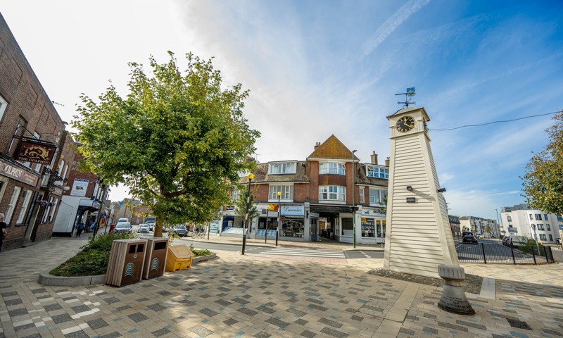 The new look High Street in Littlehampton
