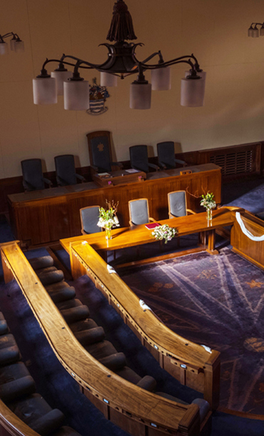 Worthing town hall chambers