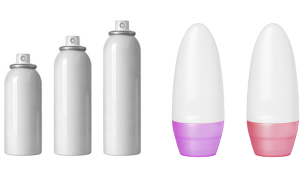 Selection of deodorants