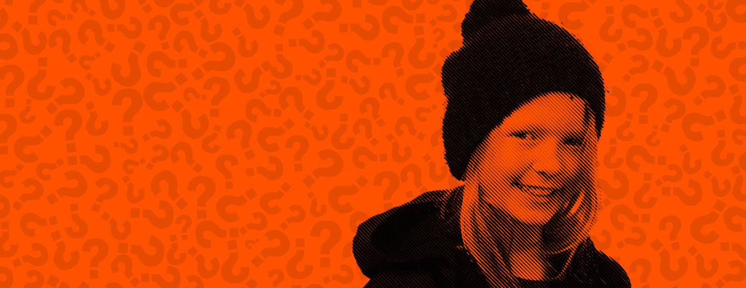 Girl in hat smiling