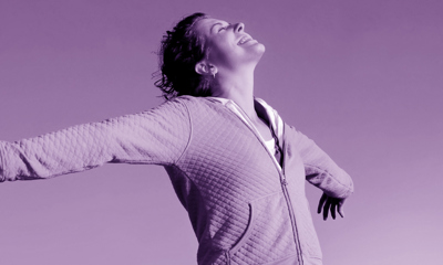 Arms outstretched