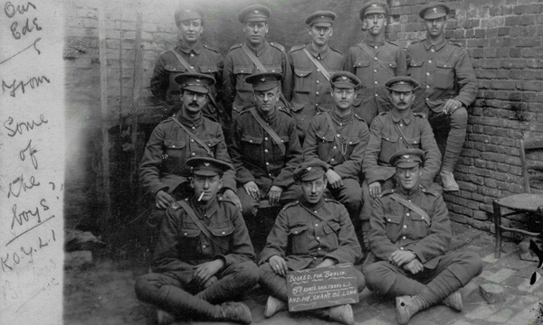 Archive photo of soldiers