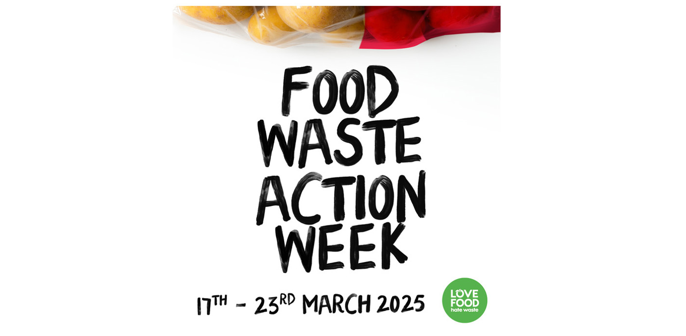 nojs Food Waste Action Week (11 to 23 March 2025) poster