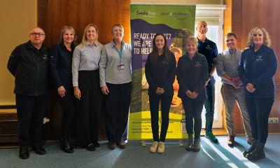 Members of the West Sussex Quit 4 Wellbeing stop smoking team 