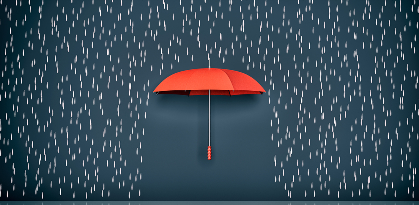 nojs Umbrella and rain